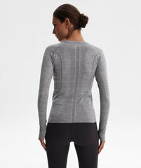 AetherVent Seamless Long Sleeve T-shirt LRCX083-G - LomanRay Active
