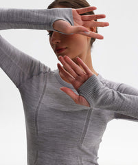 AetherVent Seamless Long Sleeve T-shirt LRCX083-G - LomanRay Active