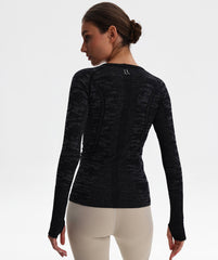 AetherVent Seamless Long Sleeve T-shirt LRCX083-H - LomanRay Active