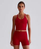 EcoLuxe Cross Back Vest ELWX028-R - LomanRay Active