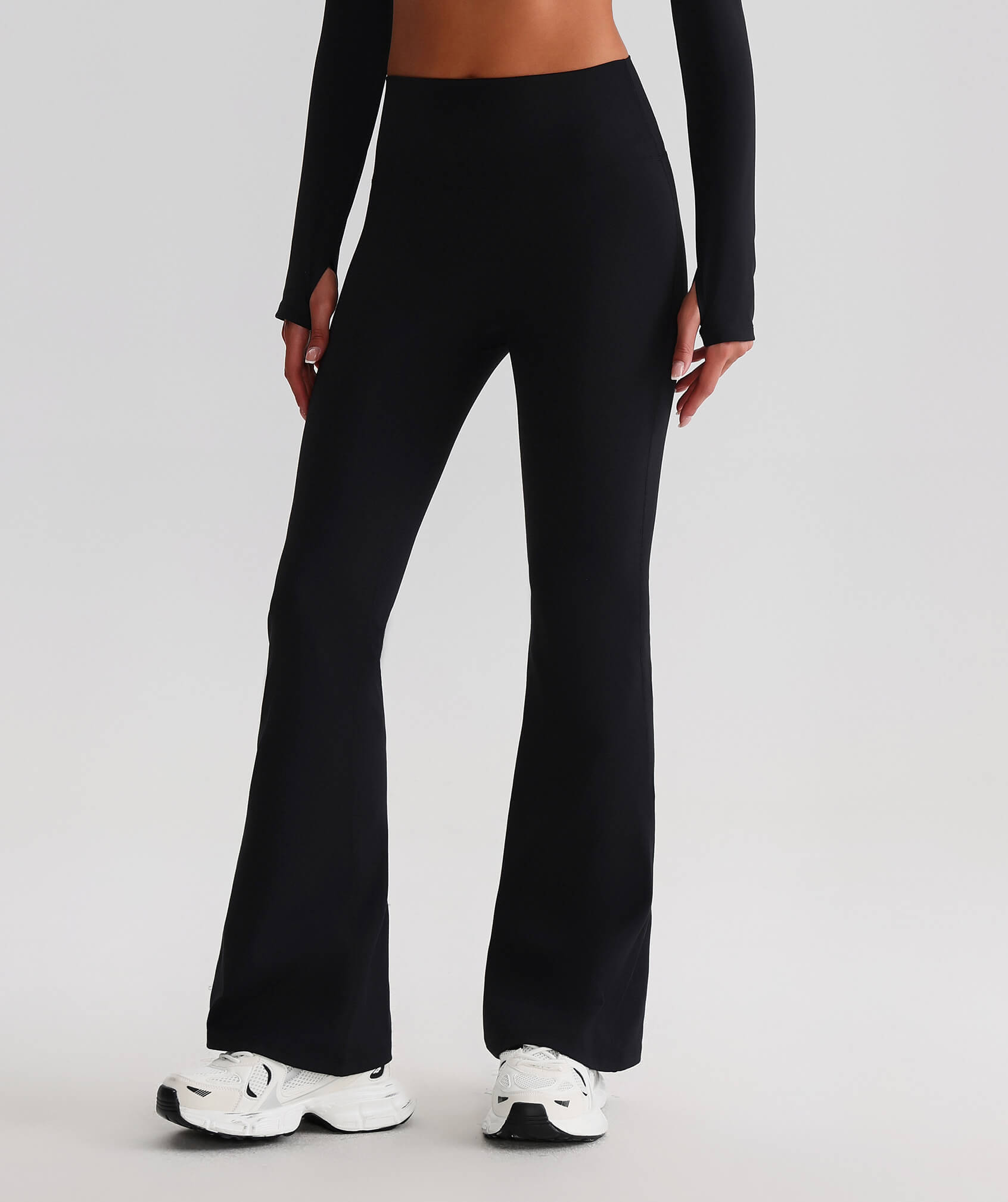 EcoLuxe Flare Leggings ELCK006-H - LomanRay Active