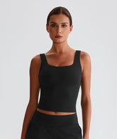 EcoLuxe Scoop Neck Tank ELWX011-H - LomanRay Active