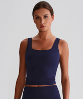 EcoLuxe Scoop Neck Tank ELWX011-N - LomanRay Active