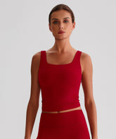 EcoLuxe Scoop Neck Tank ELWX011-R - LomanRay Active