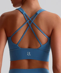 TerraCore Active Cross Back Sports Bra TCWX186-B - LomanRay Active