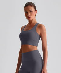 TerraCore Active Cross Back Sports Bra TCWX186-G - LomanRay Active