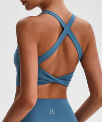TerraCore Active Twist Sports Bra TCWX002-B - LomanRay Active