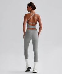 EcoLuxe Beauty Back Crop ELWX028-GY - LomanRay Active