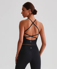 EcoLuxe Cross Back Vest ELWX028-H - LomanRay Active