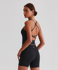 EcoLuxe Cross Back Vest ELWX028-H - LomanRay Active