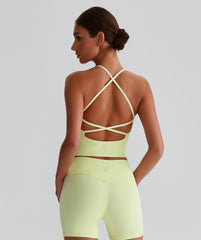 EcoLuxe Cross Back Vest ELWX028-LG - LomanRay Active
