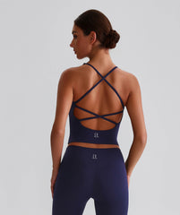 EcoLuxe Cross Back Vest ELWX028-N - LomanRay Active