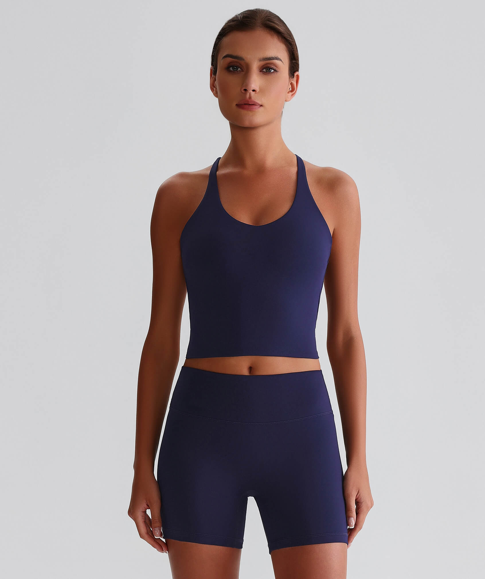 EcoLuxe Cross Back Vest ELWX028-N - LomanRay Active