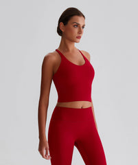 EcoLuxe Cross Back Vest ELWX028-R - LomanRay Active
