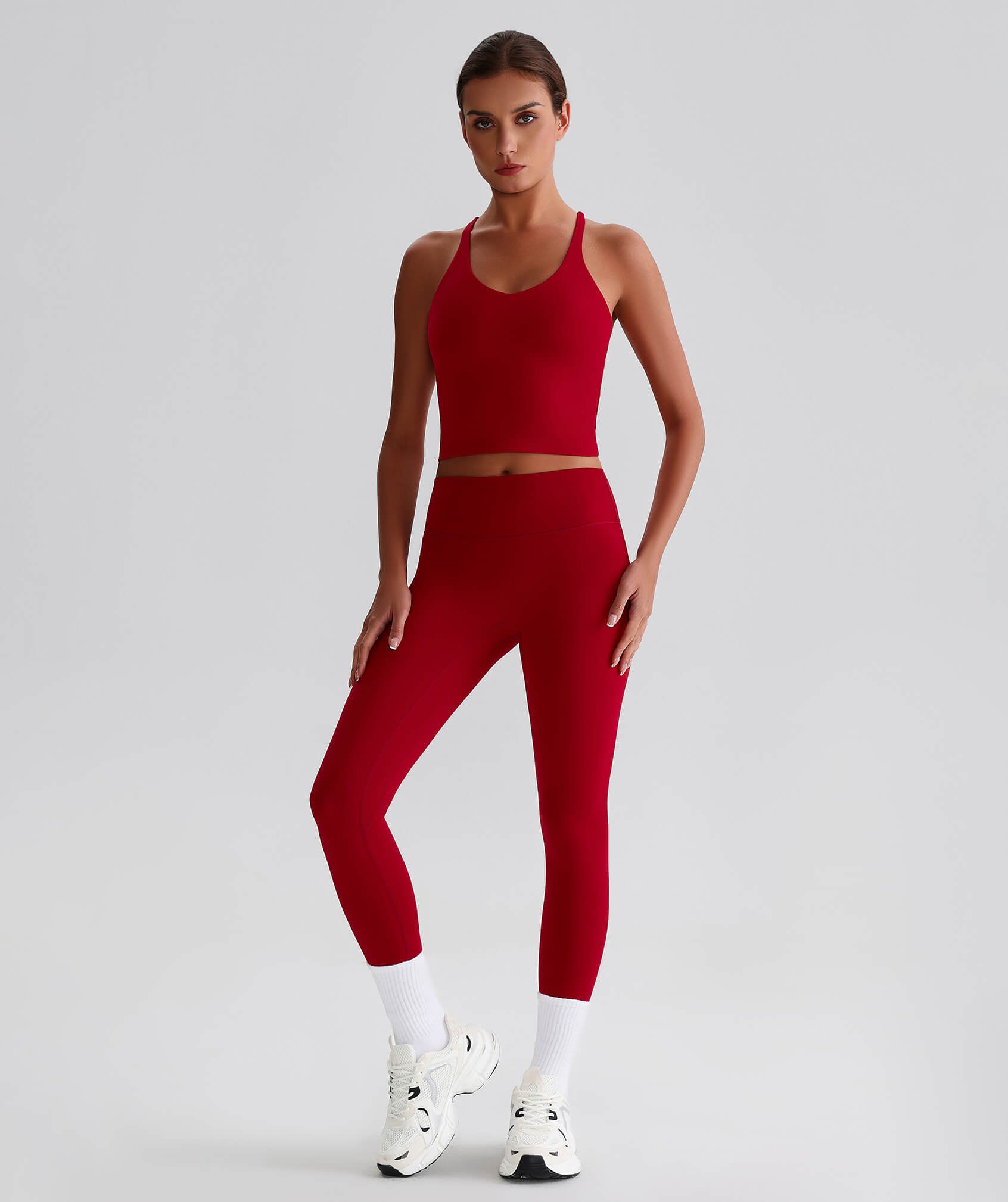 EcoLuxe Cross Back Vest ELWX028-R - LomanRay Active