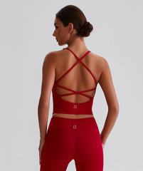 EcoLuxe Cross Back Vest ELWX028-R - LomanRay Active
