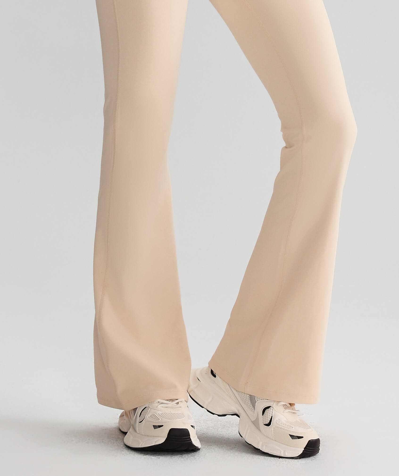 EcoLuxe Flare Leggings ELCK006-OAT - LomanRay Active
