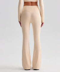 EcoLuxe Flare Leggings ELCK006-OAT - LomanRay Active