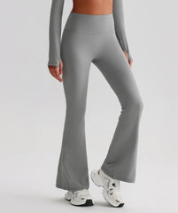 EcoLuxe Flare Leggings ELCK006-GY - LomanRay Active