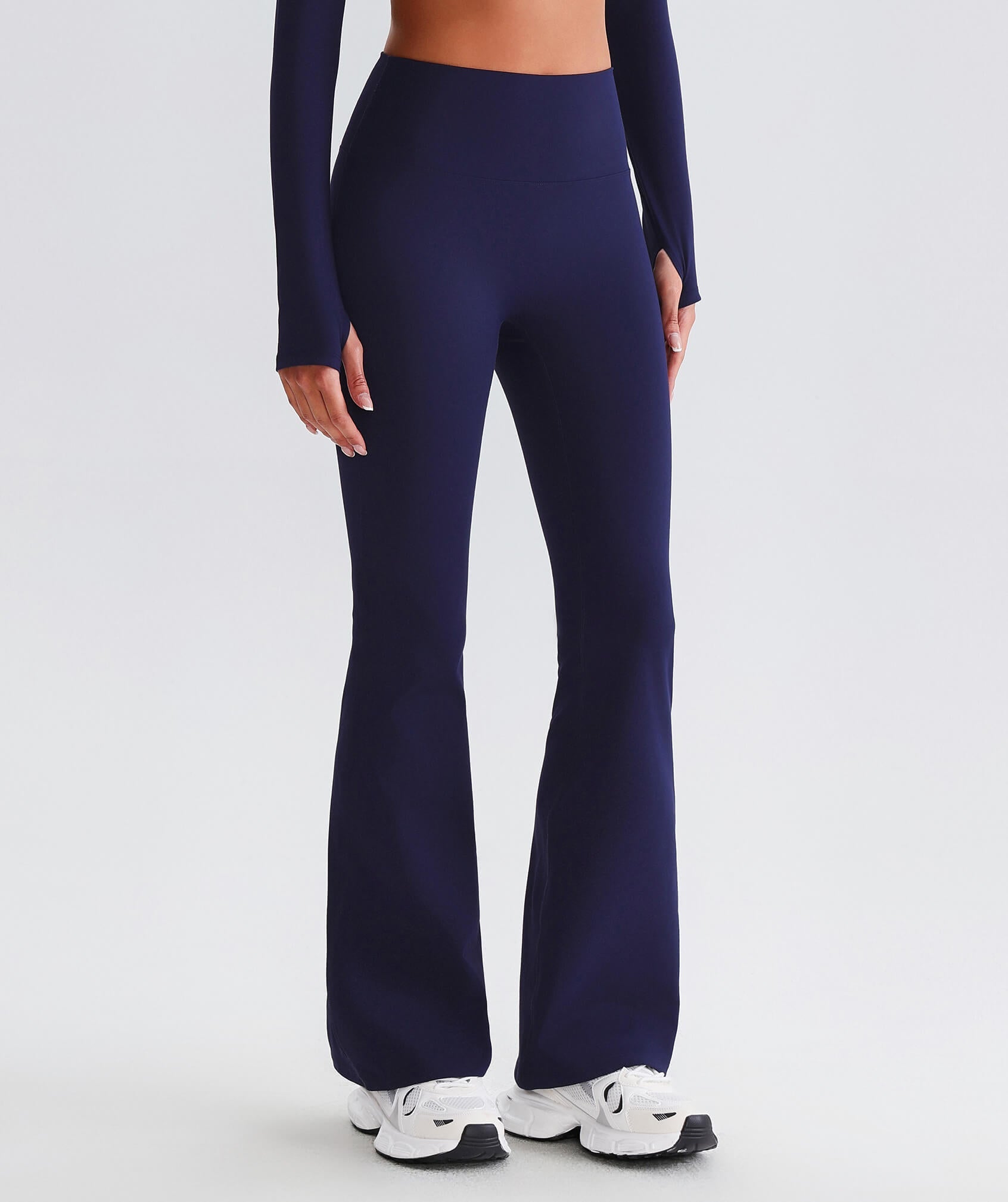 EcoLuxe Flare Leggings ELCK006-N - LomanRay Active