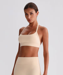 EcoLuxe Halter Sports Bra ELWX020-A - LomanRay Active
