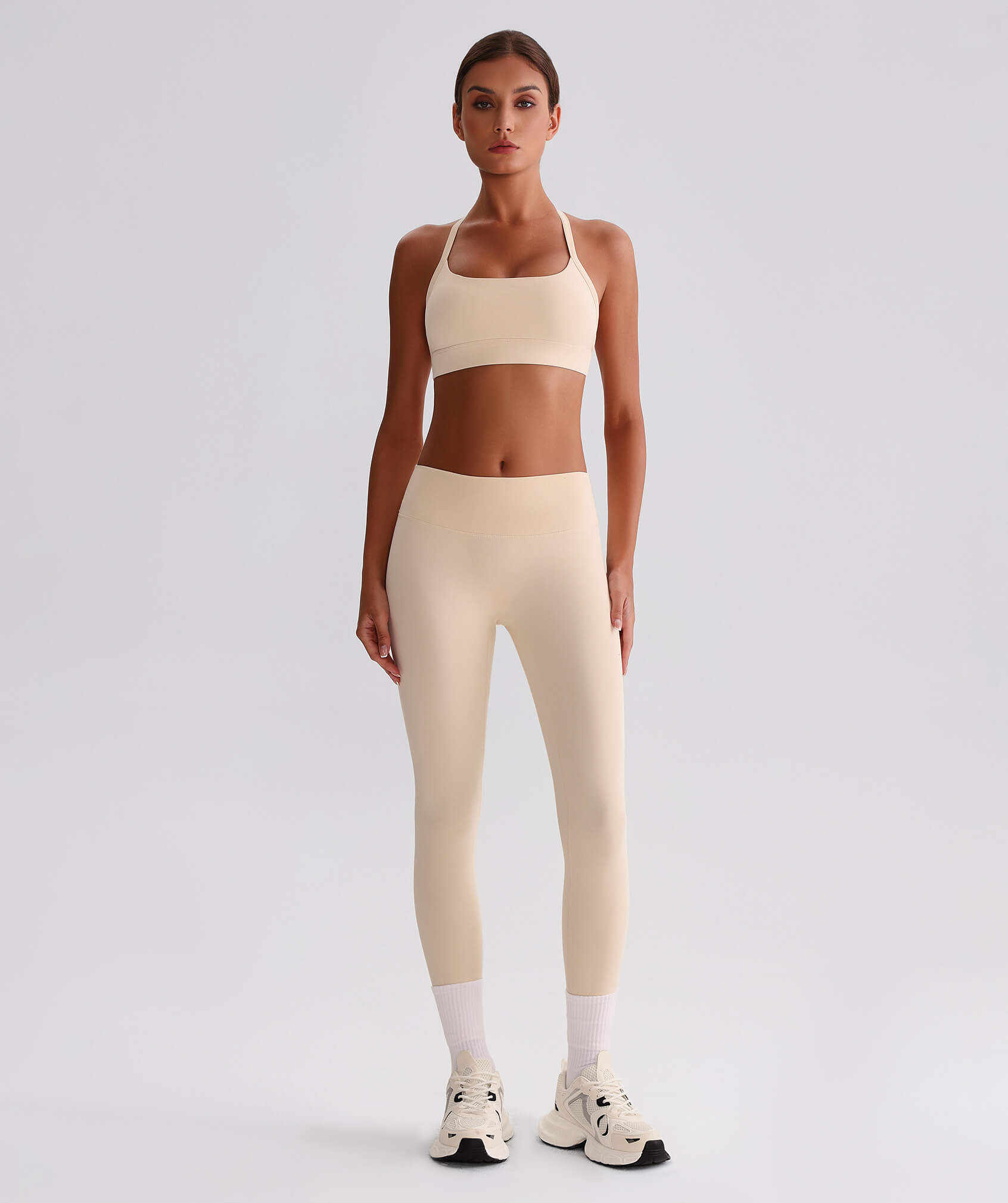 EcoLuxe Halter Sports Bra ELWX020-A - LomanRay Active