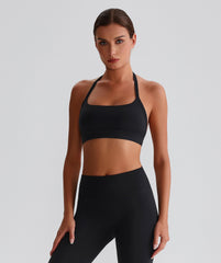 EcoLuxe Halter Sports Bra ELWX020-H - LomanRay Active