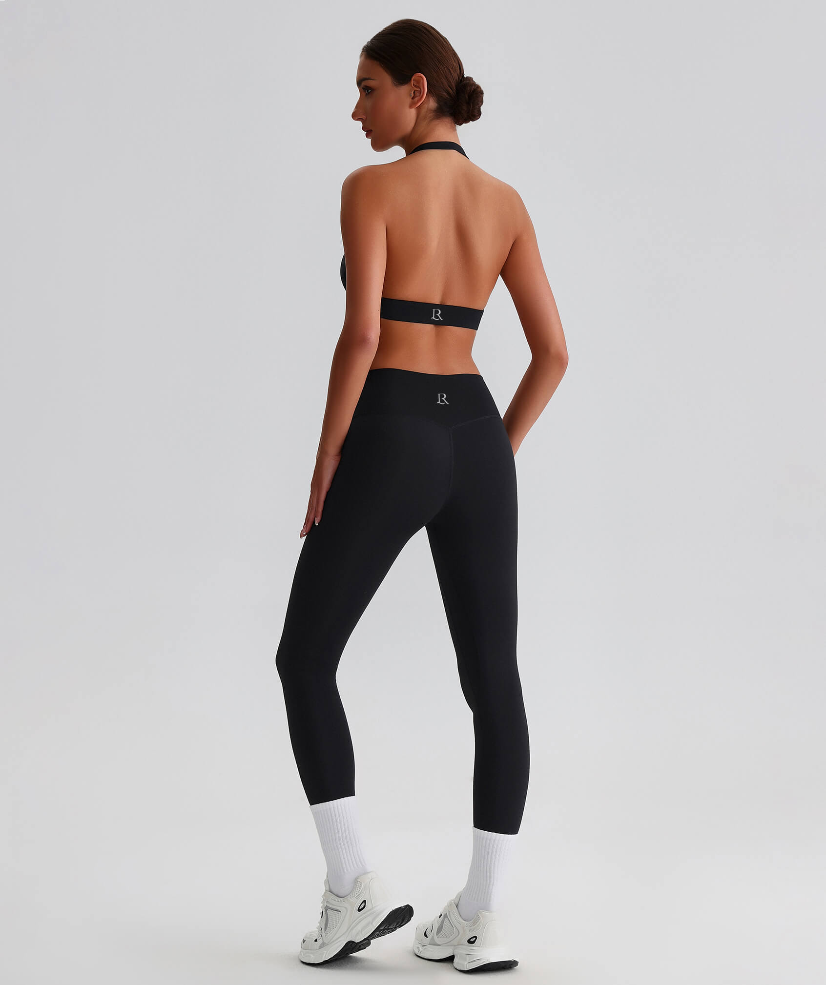 EcoLuxe Halter Sports Bra ELWX020-N - LomanRay Active