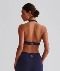 EcoLuxe Halter Sports Bra ELWX020-N - LomanRay Active