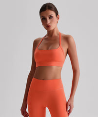 EcoLuxe Halter Sports Bra ELWX020-O - LomanRay Active