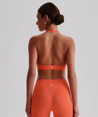 EcoLuxe Halter Sports Bra ELWX020-O - LomanRay Active