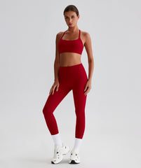 EcoLuxe Halter Sports Bra ELWX011-R - LomanRay Active