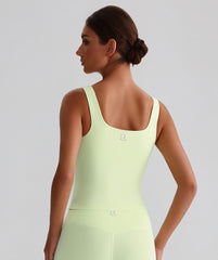 EcoLuxe Scoop Neck Tank ELWX011-LG - LomanRay Active