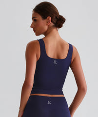 EcoLuxe Scoop Neck Tank ELWX011-N - LomanRay Active