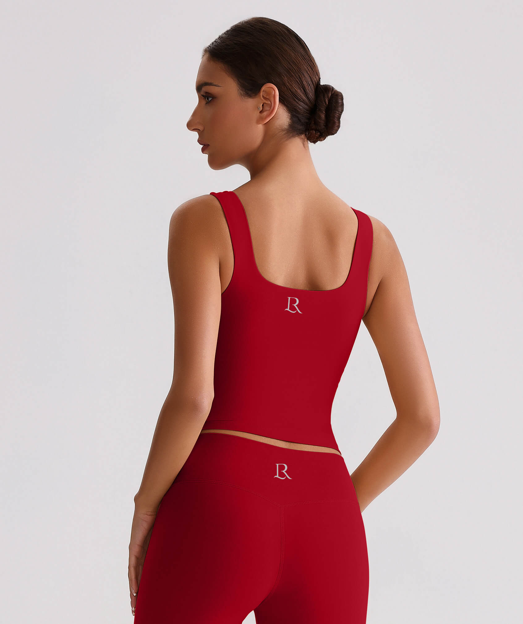 EcoLuxe Scoop Neck Tank ELWX011-R - LomanRay Active