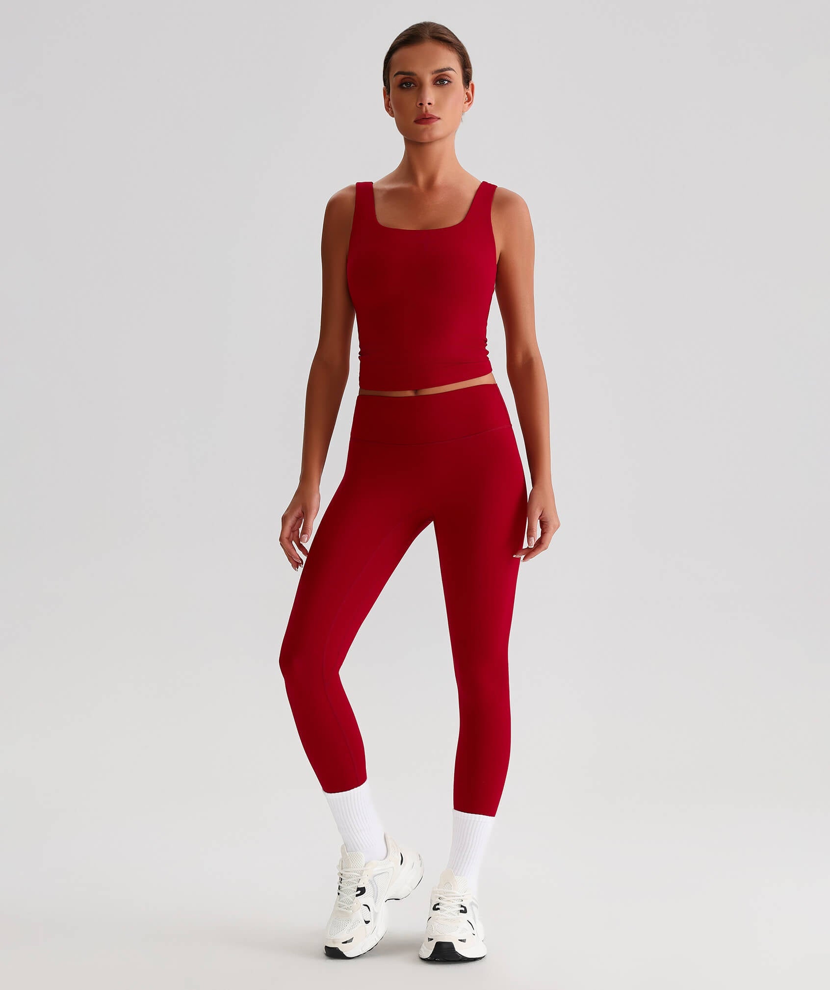 EcoLuxe Scoop Neck Tank ELWX011-R - LomanRay Active