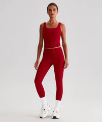 EcoLuxe Scoop Neck Tank ELWX011-R - LomanRay Active
