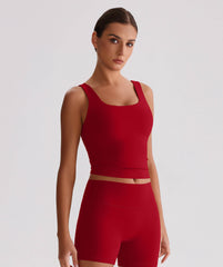 EcoLuxe Scoop Neck Tank ELWX011-R - LomanRay Active