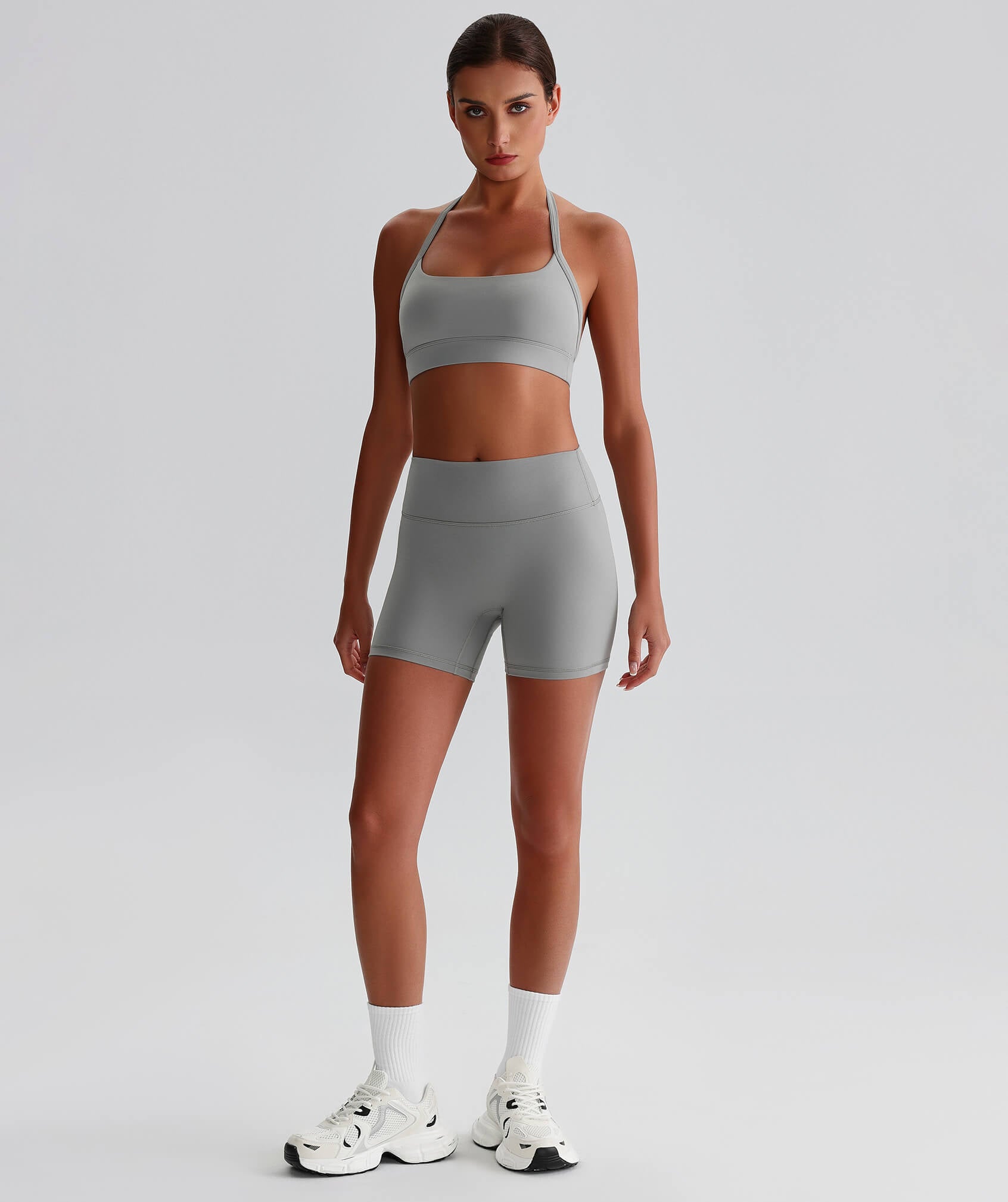 EcoLuxe Shorts 4'' ELDK003-GY - LomanRay Active