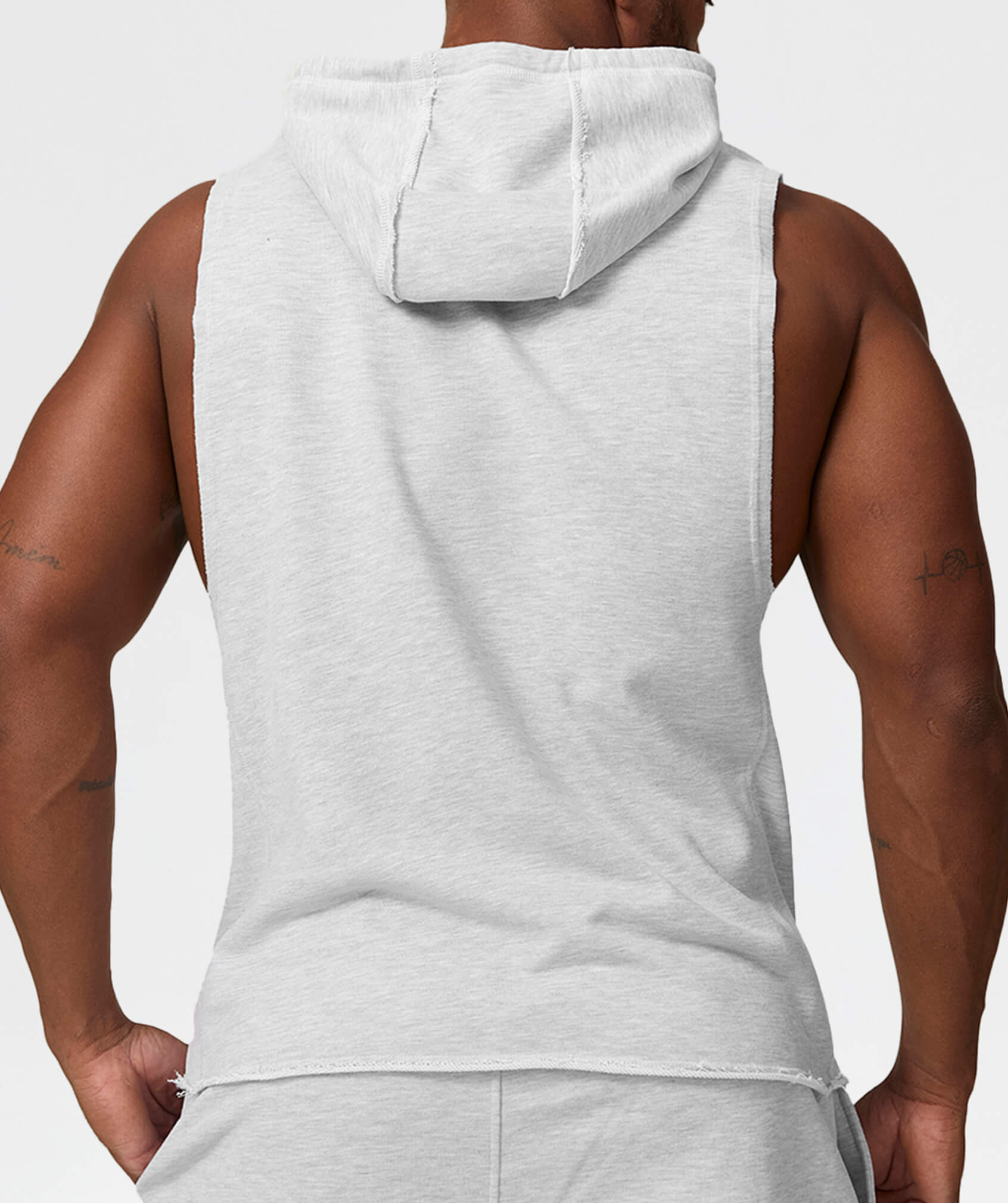 MaverickWeave Sleeveless Hoodies MWWX014-FG - LomanRay Active