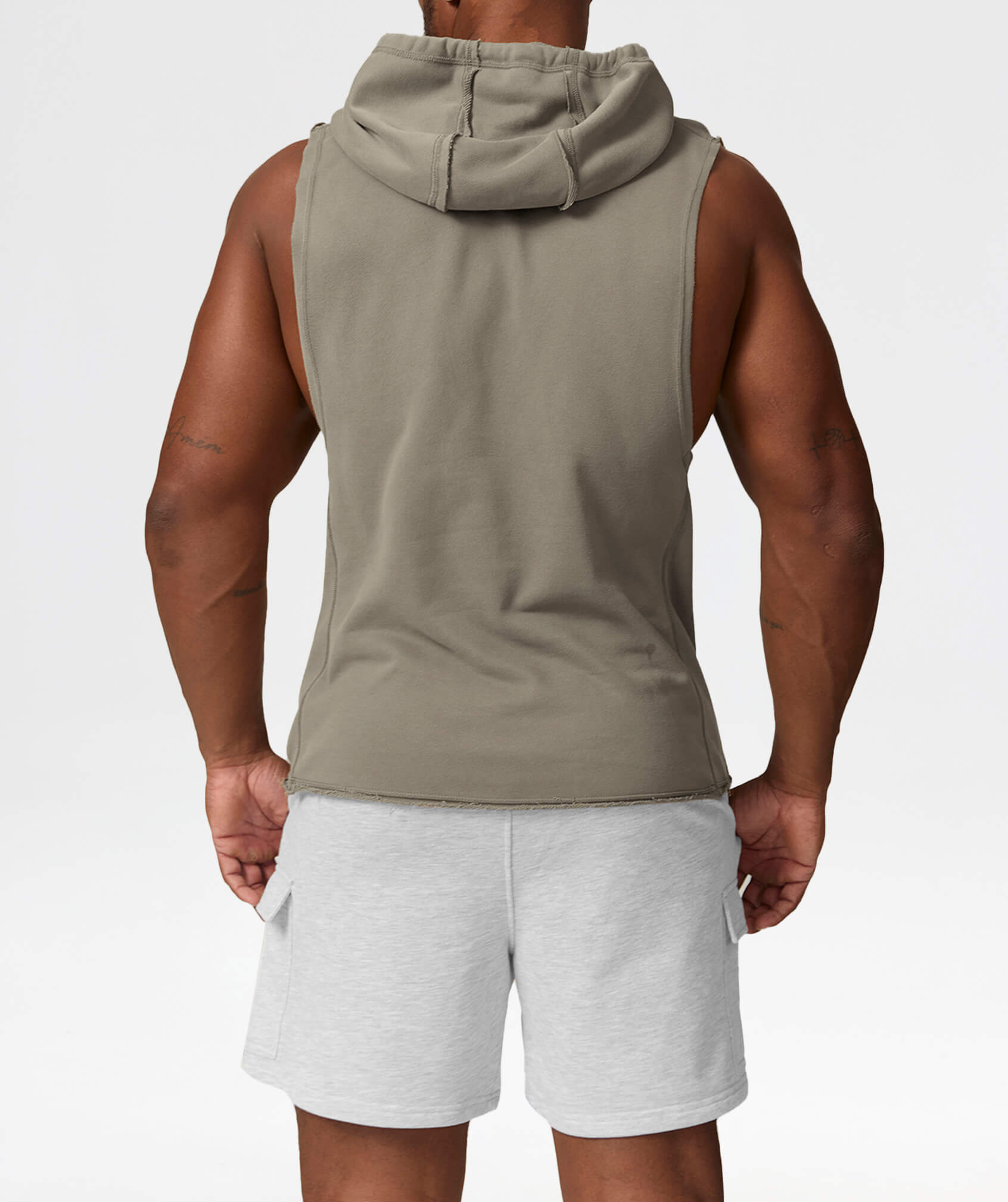 MaverickWeave Sleeveless Hoodies MWWX014-T - LomanRay Active