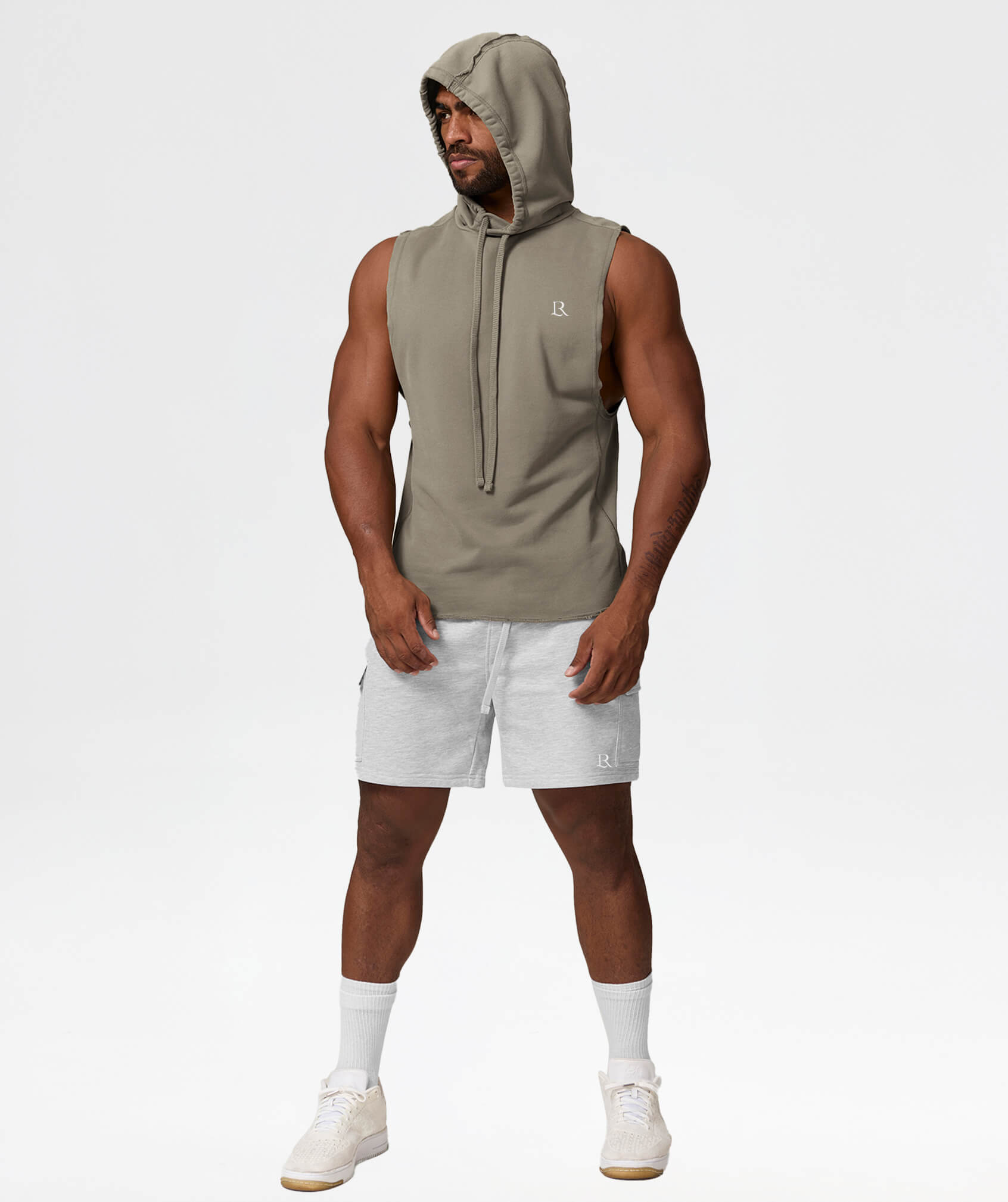 MaverickWeave Sleeveless Hoodies MWWX014-T - LomanRay Active