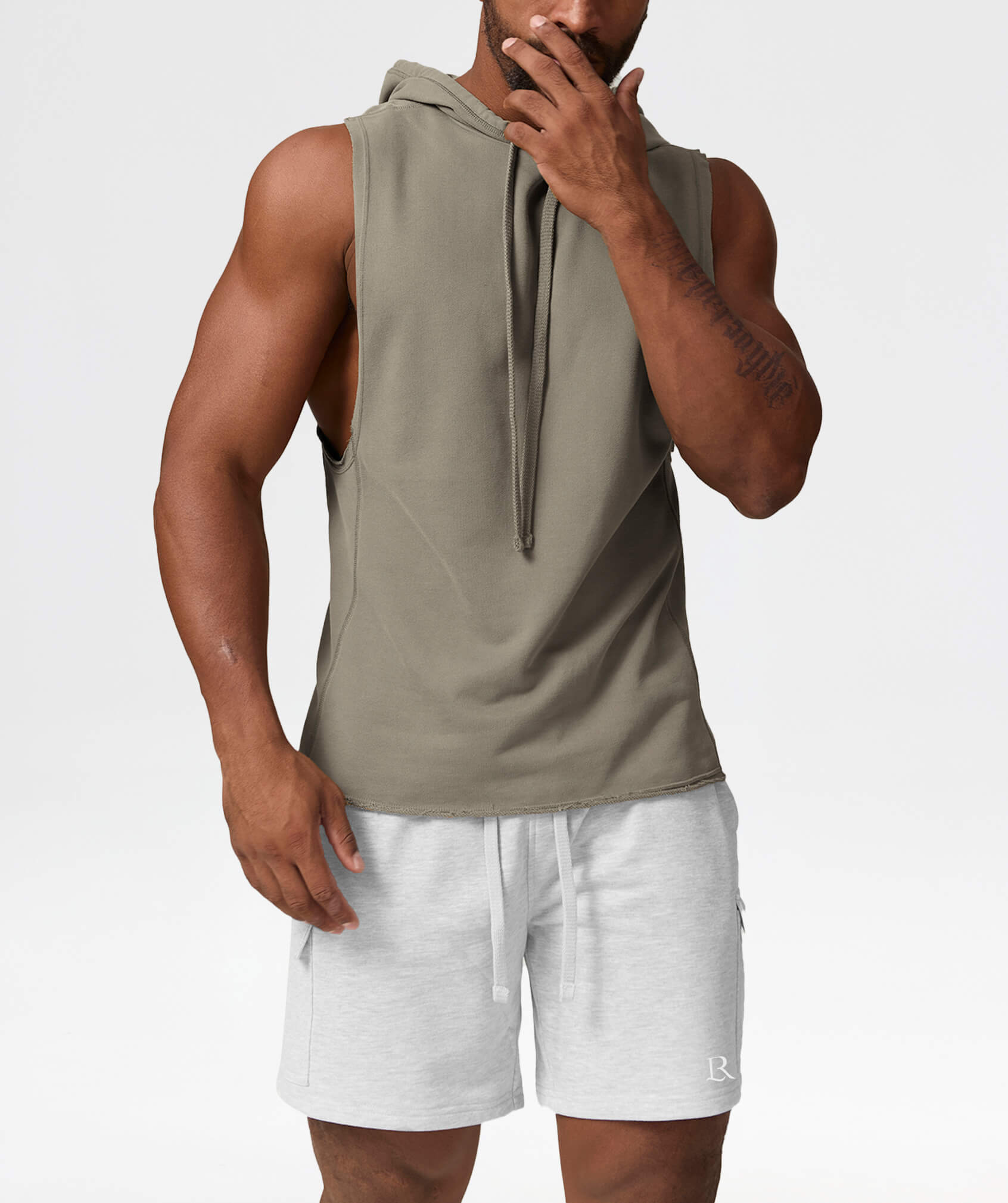 MaverickWeave Sleeveless Hoodies MWWX014-T - LomanRay Active