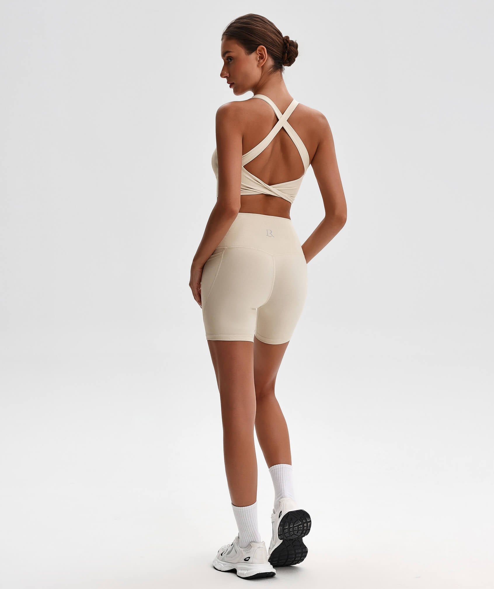 TerraCore Active Twist Sports Bra TCWX002-BG - LomanRay Active