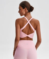 TerraCore Active Twist Sports Bra TCWX002-P - LomanRay Active